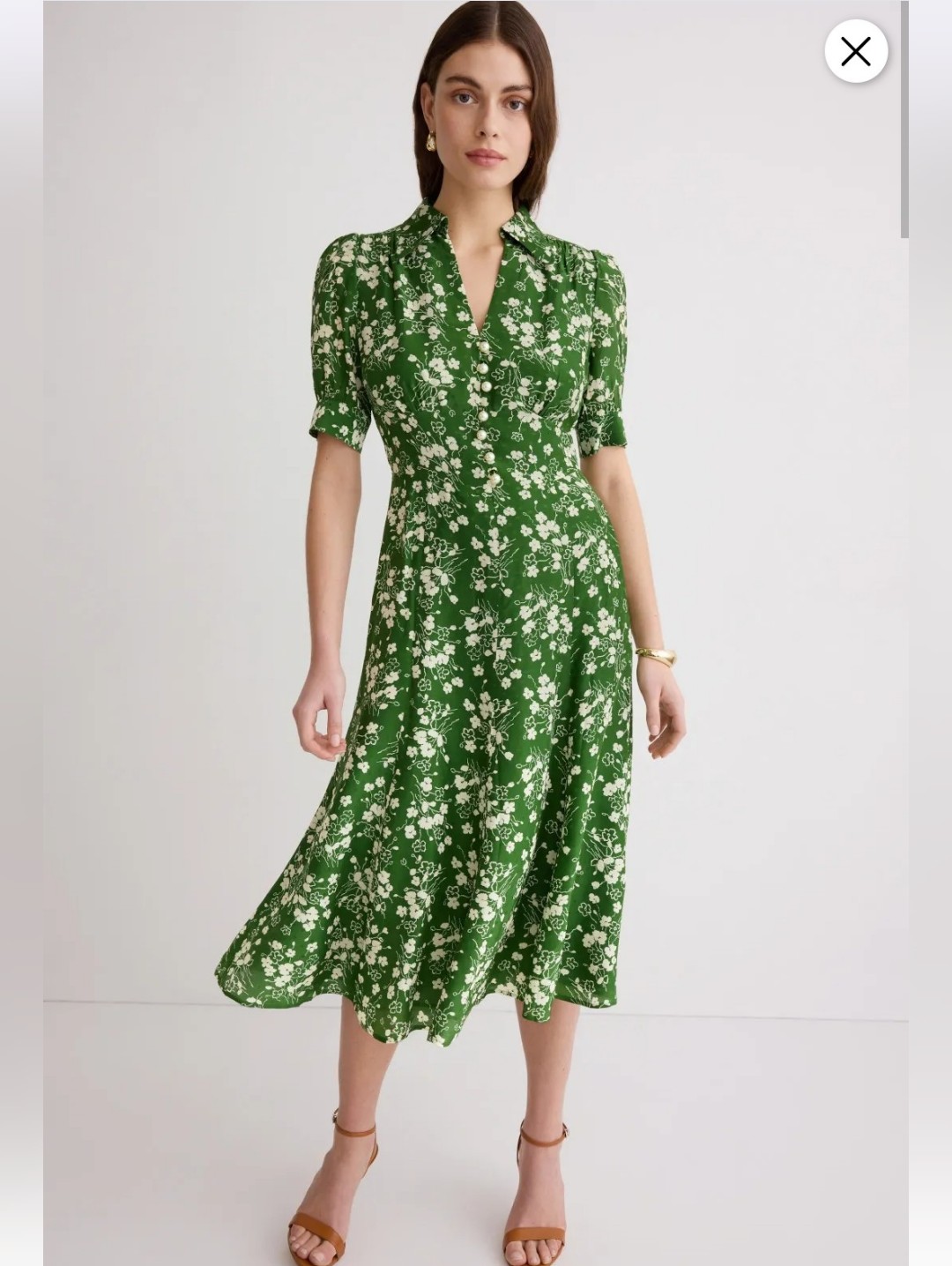 L.K. Bennet Silk Sophie Wildflower Dress Size 4 Msrp $675
